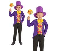 Disfraz De Candy Man Fábrica De Chocolate Libro Día De Disfraces Wonka