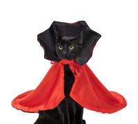 Disfraz de Capa para Perro, Capa de Vampiro para Gato - Disfraces de Halloween para Perros | Ropa para Mascotas Capa de Vampiro, Capa de Vampiro para Cosplay para Gatos, Fiesta de Navidad, Uso Diario