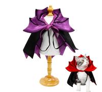 Disfraz de capa para perro, gato, vampiro, diablo, disfraz de Halloween para gatos pequeños, perros, Halloween, fiesta, mascotas, cosplay