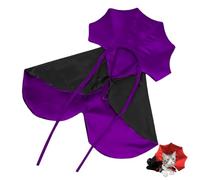 Disfraz de capa para perro, gato, vampiro, diablo, disfraz de Halloween para gatos pequeños, perros, Halloween, fiesta, mascotas, cosplay