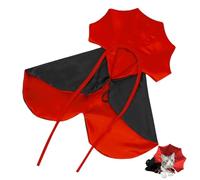 Disfraz de capa para perro, gato, vampiro, diablo, disfraz de Halloween para gatos pequeños, perros, Halloween, fiesta, mascotas, cosplay
