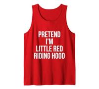 Disfraz de Caperucita Roja para Halloween Camiseta sin Mangas