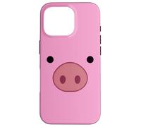 Disfraz de Cara de Cerdo para Adultos, niños, Hombres y Mujeres Carcasa para iPhone 16 Pro