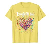 Disfraz de carnaval con mangas de confeti en forma de corazón#Z