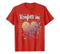 Disfraz de carnaval con mangas de confeti en forma de corazón#Z