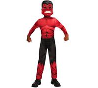 Disfraz De Carnaval Rubies Avengers Hulk Rojo Talla 7-8 Años