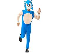 Disfraz De Carnaval Sonic The Hedgehog Con Máscara Talla 3-4 Años