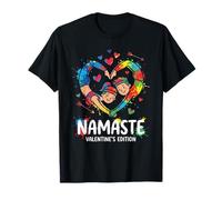 Disfraz DE Carnaval Sustig Partner Lustig Spruch Namaste Yoga Camiseta
