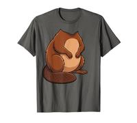 Disfraz de Castor para Halloween, Cosplay, diseño de Vida Silvestre Camiseta