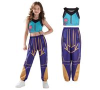 Disfraz de cazador de demonios Rumi para niñas, disfraz de anime para Halloween, fiesta de disfraces, carnaval, disfraz temático, C-zoey, M