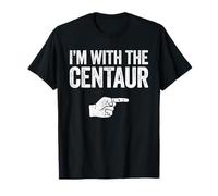 Disfraz de centauro a juego con camisa I'm With The Centaur Camiseta