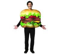 Disfraz De Cheeseburger Real Para Adultos Talla Única