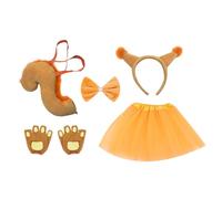 Disfraz de Chica Ardilla - Accesorios De Cosplay Para Halloween,Bonito Disfraz de Cosplay para Juego de Roles Infantil | Para Navidad Pascua Carnaval Teatro Obras Escolares Cumpleaños Sesión De Fotos