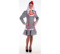 Disfraz de Chulapa Corto para mujer