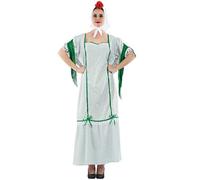 Disfraz de Chulapa Madrileña Verde para mujer