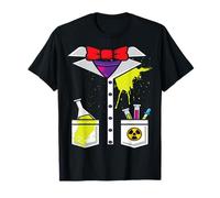 Disfraz de Científico Loco Carnaval de Halloween Ciencia Camiseta