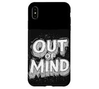 Disfraz de cita fresca fuera de la mente Carcasa para iPhone XS Max