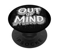 Disfraz de cita fresca fuera de la mente PopSockets PopGrip Adhesivo