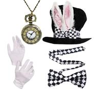 Disfraz de conejito de Pascua para adultos - cosplay ropa | Sombrero de Pascua - Para actuaciones teatrales Eventos temáticos Convenciones cómicas Casa encantada Hacer películas Mascarada Obras