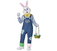 Adult Happy Easter Bunny Fancy Dress Costume Large/X-Large