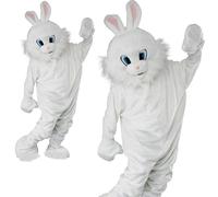 Disfraz De Conejo De Pascua Para Adultos Deluxe Traje De Fantasía Nuevos