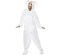 Disfraz De Conejo De Pascua Para Adultos Traje De Jumpsuit Unisex