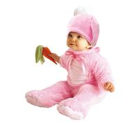 Disfraz De Conejo De Pascua Para Bebés Niños Pequeños + Sonajero