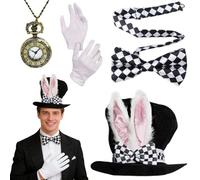 Disfraz de conejo de Pascua para hombre, accesorios de de cosplay, ropa de para espectáculos, eventos temáticos, convenciones, cine, bailes de máscaras, carnaval, teatro, artistas