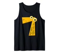 Disfraz de conteo matemático número Siete Camiseta sin Mangas