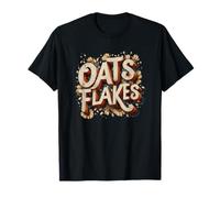 Disfraz de Copos de Avena para el Desayuno Fresco Camiseta