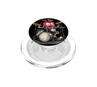 Disfraz de corazón oscilante y latiendo para Amantes de los Tambores PopSockets PopGrip para MagSafe