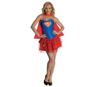 Disfraz De Corsé Sexy De Supergirl Para Adultos