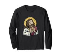 Disfraz de Creyente de sándwich para los Amantes de Jesús y los sándwiches Manga Larga