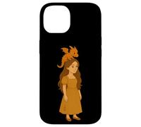 Disfraz de dama dragón guapo para fanáticos de princesas y cuentos de hadas Carcasa para iPhone 14