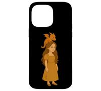 Disfraz de dama dragón guapo para fanáticos de princesas y cuentos de hadas Carcasa para iPhone 14 Pro Max