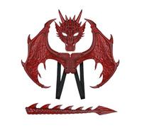 Disfraz de de dragón, conjunto de cola de dinosaurio, disfraz de dragón de Halloween para niños Mi Héroe Academia Eri Cosplay Traje Disfraces Del Día De San Patricio Para Mujer Cosplay