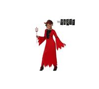 Disfraz de diablesa con lentejuelas para niña Halloween