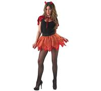 Disfraz de diablesa para mujer, diablo con falda, Talla única (Rubie's 880869-STD)