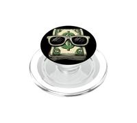 Disfraz de Dibujos Animados Cool Dollar Bill para niños y niñas PopSockets PopGrip para MagSafe