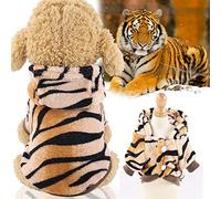 Disfraz de dibujos animados para mascotas para perros y gatos, traje de animales para otoño e invierno, linda ropa para Halloween, Navidad y disfraces (E,S)