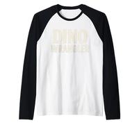 Disfraz de Dino Wrangler Easy para papá mamá Halloween Camiseta Manga Raglan