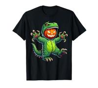 Disfraz de dinosaurio con calabaza para Halloween, cosplay, T-Rex Camiseta