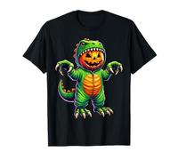 Disfraz de dinosaurio con calabaza para Halloween, cosplay, T-Rex Camiseta
