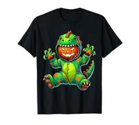 Disfraz de dinosaurio con calabaza para Halloween, cosplay, T-Rex Camiseta