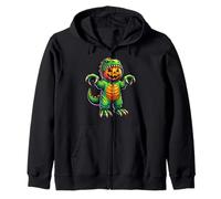 Disfraz de dinosaurio con calabaza para Halloween, cosplay, T-Rex Sudadera con Capucha