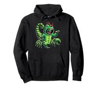 Disfraz de dinosaurio con escorpión para Halloween, cosplay, T-Rex Sudadera con Capucha