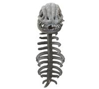 Disfraz de dinosaurio de Halloween - Disfraz esquelético de felpa de 85-115 cm, suave, versátil, creativo | Niños Adultos Cosplay Stage Party Performance Película Casa embrujada Mascarada Carnaval