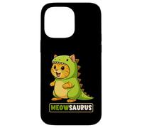 Disfraz de dinosaurio para gato, amante de los animales, miau, saurio, mamá, papá Carcasa para iPhone 14 Pro Max