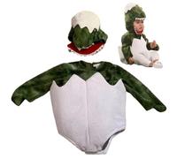 Disfraz de dinosaurio para niños pequeños, disfraz de dinosaurio para bebé, huevo suave y divertido para Halloween, fiesta de Navidad, cosplay, adecuado para bebés con una altura de 27, 6 pulgadas