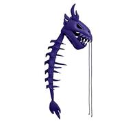 Disfraz de dinosaurio - Sombrero de felpa de esqueleto prehistórico, gorro de animal transpirable con forro acolchado suave, diseño realista, ideal para celebración de niños, festivales de vacaciones
